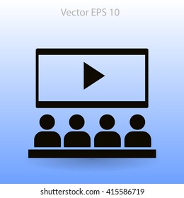 cinema vector icon