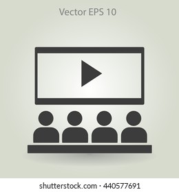 cinema vector icon