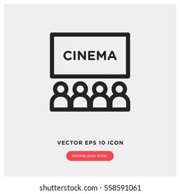 Cinema vector icon