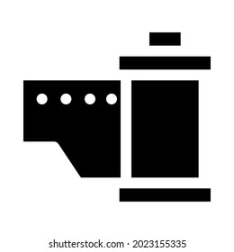 Cinema vector icon. movie illustration symbol. film sign or logo.