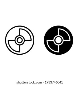Cinema vector icon set. movie  illustration symbol collection. movie house sign or logo.