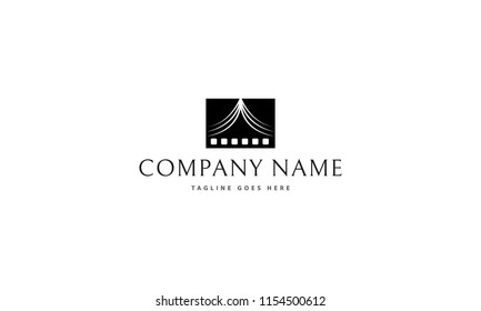Cinema vector logo image