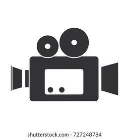 cinema video camera icon