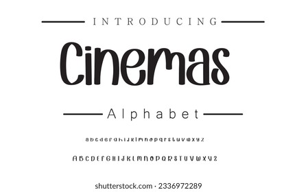 Cinemas Signature Font Calligraphy Logotype Script Font Type Font lettering handwritten