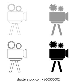 Cinematograph  icon .