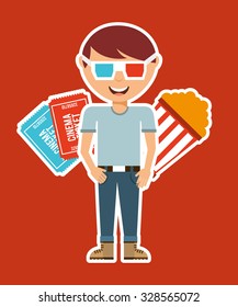 cinematographic hobby design, vector illustration eps10 graphic 