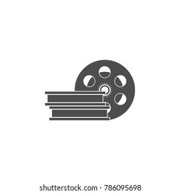 cinematographic tape icon. Cinema element icon. Premium quality graphic design. Signs, outline symbols collection icon for websites, web design, mobile app, info graphics on white background