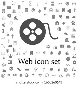 cinematographic tape icon. web icons universal set for web and mobile