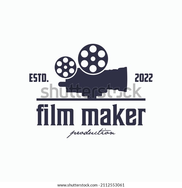 Cinematography, film production, movie, film\
maker logo design template\
inspiration