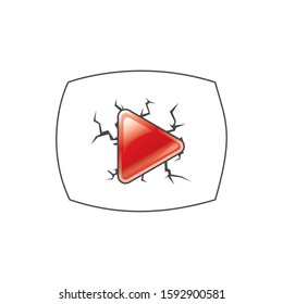 cinematography icon logo design template