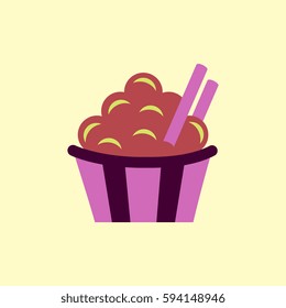 cinnamon cupcake