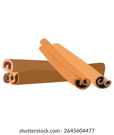 cinnamon. illustration of Cinnamon Sticks species