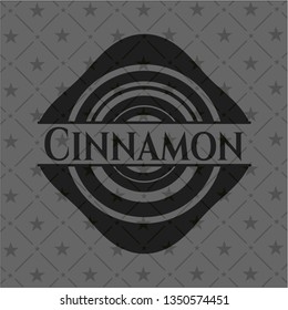 Cinnamon retro style black emblem