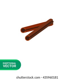 Cinnamon stick icon