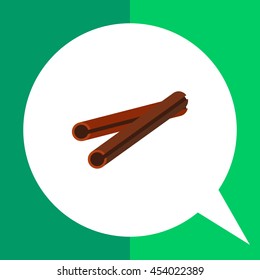 Cinnamon stick icon