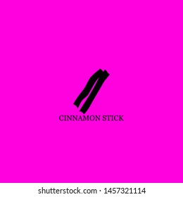 cinnamon stick icon sign signifier vector