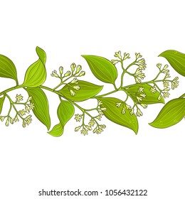 cinnamon  vector pattern