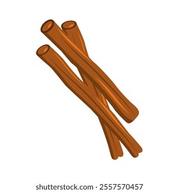 Cinnamons Vector Illustration. Good for Culinary Designs