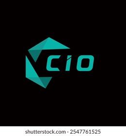 CIO creative minimalist letter logo. CIO unique vector initials alphabet letter logo design 
