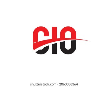 CIO Letter Initial Logo Design Vektorgrafik