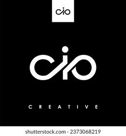 CIO Letter Initial Logo Design Template Vector Illustration