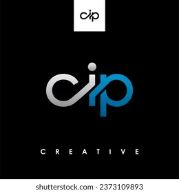 CIP Letter Initial Logo Design Template Vector Illustration