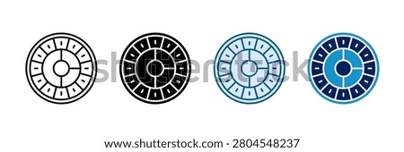 Cipher Icon Set Multiple Style Collection