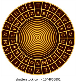 Cipher Wheel - Alberti Cipher Disk