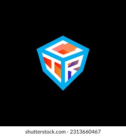 CIR letter logo creative design with vector graphic, CIR simple and modern logo. CIR luxurious alphabet design  