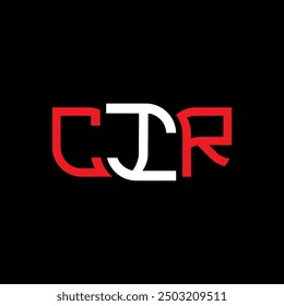 CIR Logo Design, CIR einfach und modern Logo. CIR luxuriöses Alphabet Design  