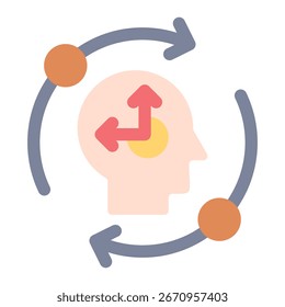 Elemento de icono circadiano para diseño