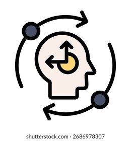 Circadian Icon Element For Design
