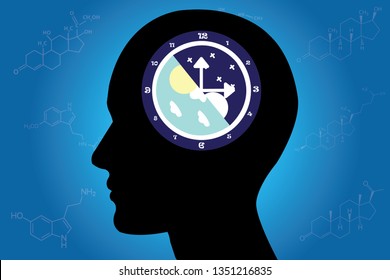 The circadian rhythms are controlled by circadian clocks or biological clock these clocks tell our brain when to sleep, tell our gut when to digest and control our activity in several day. 