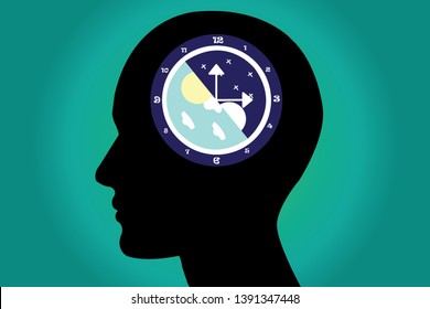 The circadian rhythms are controlled by circadian clocks or biological clock these clocks tell our brain when to sleep, tell our gut when to digest and control our activity in several day.