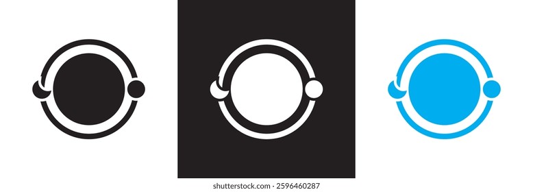 Circadian rhythms icon. Vector illustration. isolated on white and black background. EPS 10