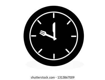 The circadian rhythms vector creative illustration. circadian clocks or biological clock that control our brain when to sleep, tell our gut when to digest and Eating time.