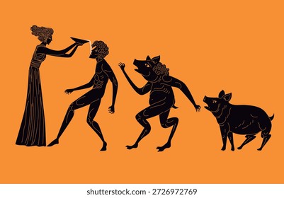circo transformando homens em porcos