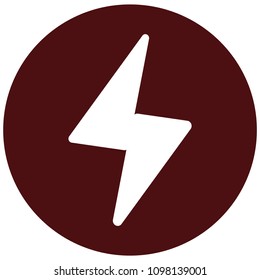 Circe White Lightning icon.Vector