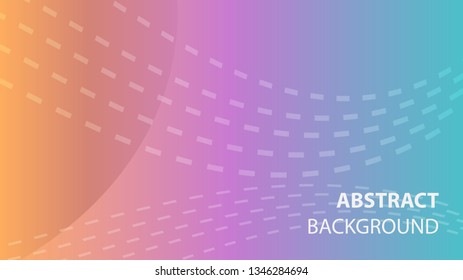 circle abstract background - Modern Wallpaper. Vector illustration - Vector
