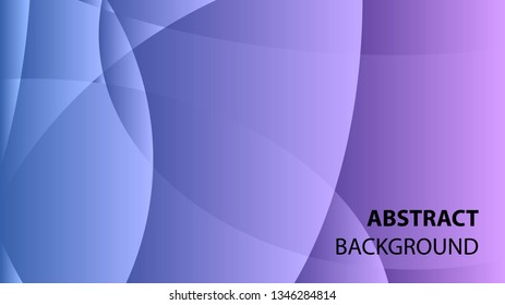 circle abstract background - Modern Wallpaper. Vector illustration - Vector