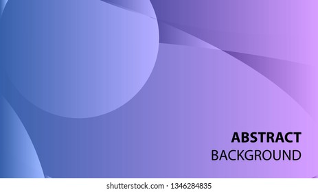 circle abstract background - Modern Wallpaper. Vector illustration - Vector