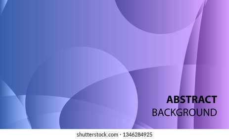 circle abstract background - Modern Wallpaper. Vector illustration - Vector
