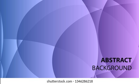 circle abstract background - Modern Wallpaper. Vector illustration - Vector