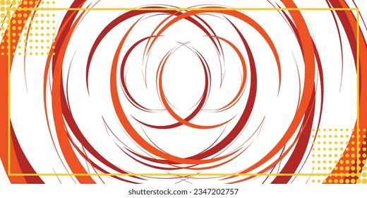 Textura de fondo abstracta de círculo con un hermoso patrón. Diseño vectorial para banner, tarjeta de saludo, folleto, web, medios sociales, afiche.