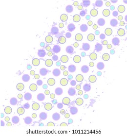 Circle abstract background texture hand drawn grunge art colorful geometric vector idea design