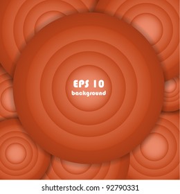 Circle abstract background. Vector illustration