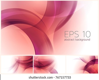 Circle abstract background vector series. Suitable for your design element and background