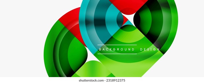 Circle abstract background. Wallpaper, banner, background, landing page, wall art, invitation, print, poster