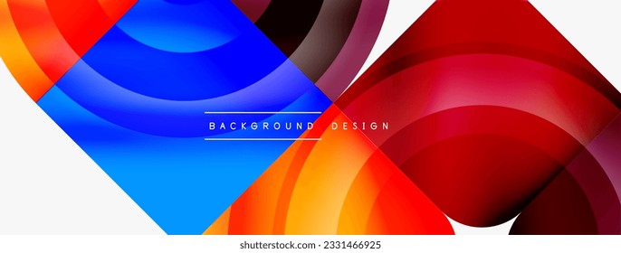 Circle abstract background. Wallpaper, banner, background, landing page, wall art, invitation, print, poster