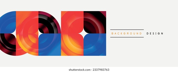 Recorrer el fondo abstracto del círculo. Fondo de escritorio, banner, fondo, página de inicio, arte mural, invitación, impresión, afiche